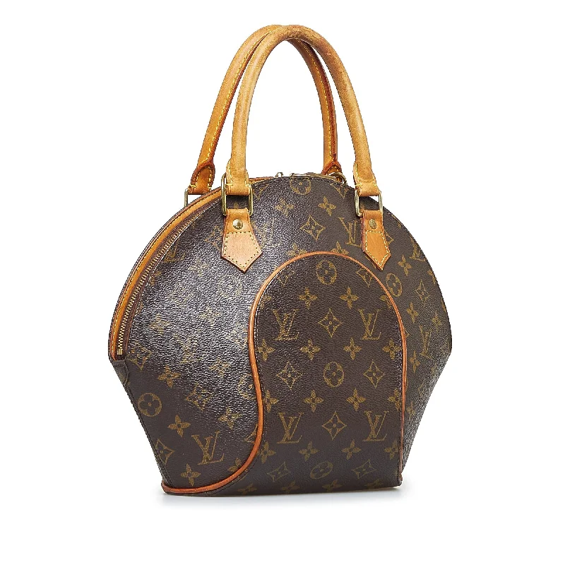 Louis Vuitton Petite Malle bags with a hard - shell structure for uniquenessLOUIS VUITTON Monogram Ellipse PM Handbag