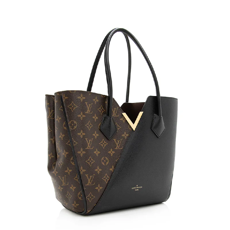 Louis Vuitton bags with a zippered interior pocket for better organizationLouis Vuitton Monogram Canvas Kimono Tote (20534)