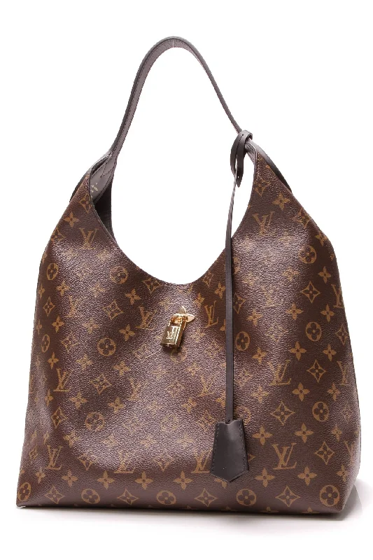 Louis Vuitton Twist bags with a crystal - embellished LV - turnlockLouis Vuitton Flower Hobo Bag - Monogram/Noir