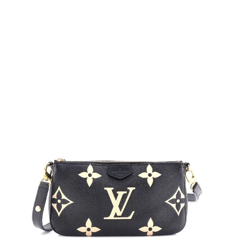 Multi Pochette Accessoires Bicolor Monogram Empreinte Giant