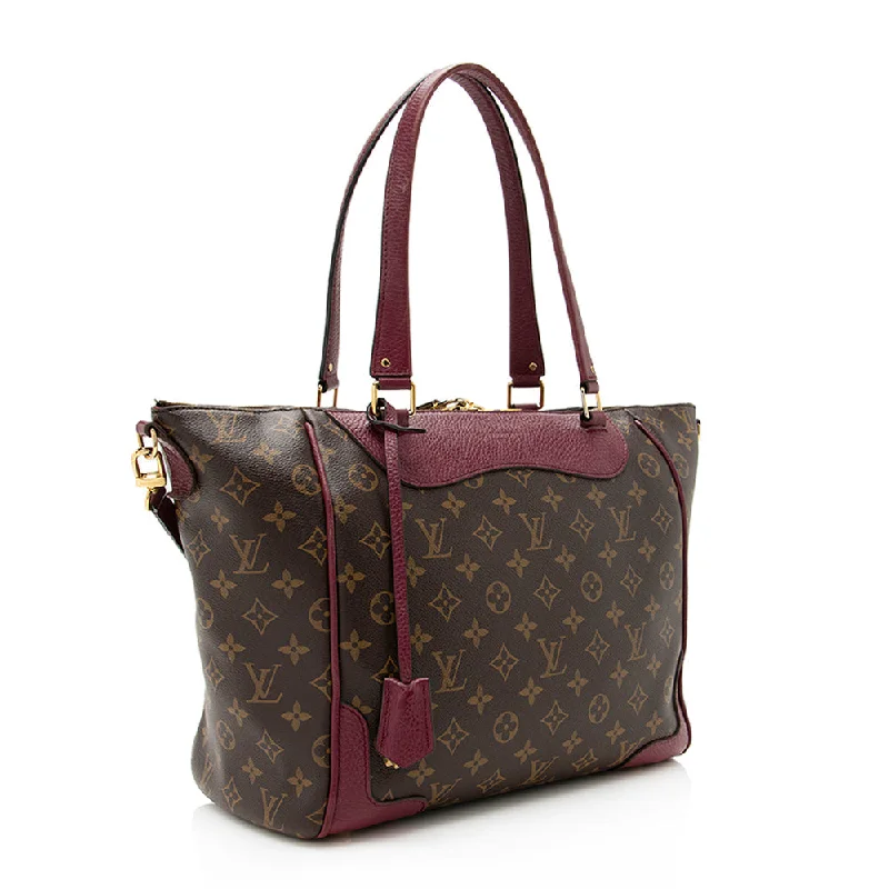 Ladies Louis Vuitton Capucines bags with a detachable shoulder strapLouis Vuitton Monogram Canvas Estrela Tote (19826)