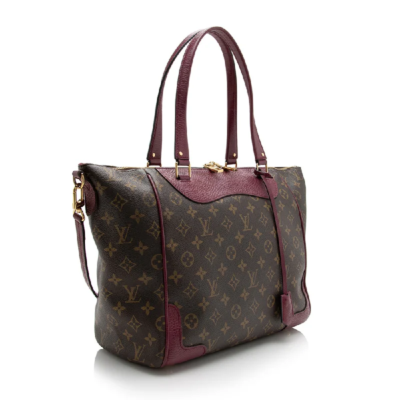 Ladies Louis Vuitton shoulder bags with a wide - width strap for comfortLouis Vuitton Monogram Canvas Estrela Tote (16799)