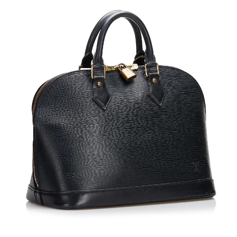 Louis Vuitton handbags with a beaded trim for a touch of glamourLouis Vuitton Epi Alma PM (SHG-37021)