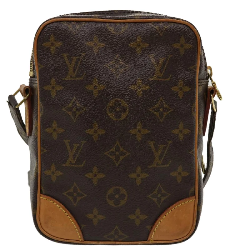 Louis Vuitton bags with a zippered interior pocket for better organizationLOUIS VUITTON Monogram Amazon Shoulder Bag M45236 LV Auth ep610