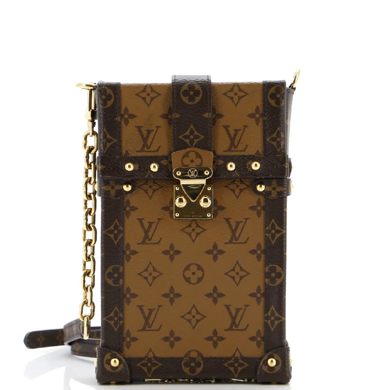 Vertical Trunk Pochette Reverse Monogram Canvas