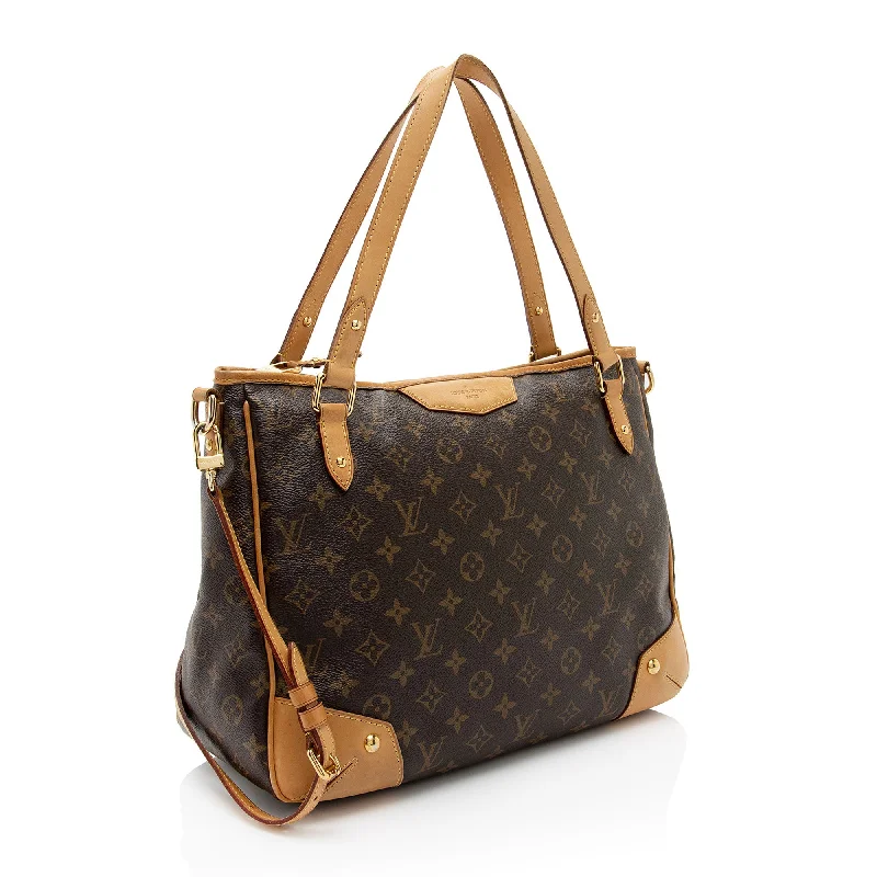 Louis Vuitton crossbody bags in a bold red color for a statementLouis Vuitton Monogram Canvas Estrela MM Tote (cZOntH)