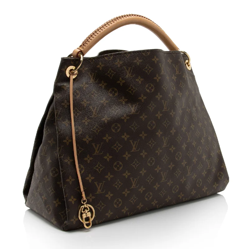 Louis Vuitton Twist bags with a snakeskin - effect panel for a bold lookLouis Vuitton Monogram Canvas Artsy GM Shoulder Bag (REtbzD)