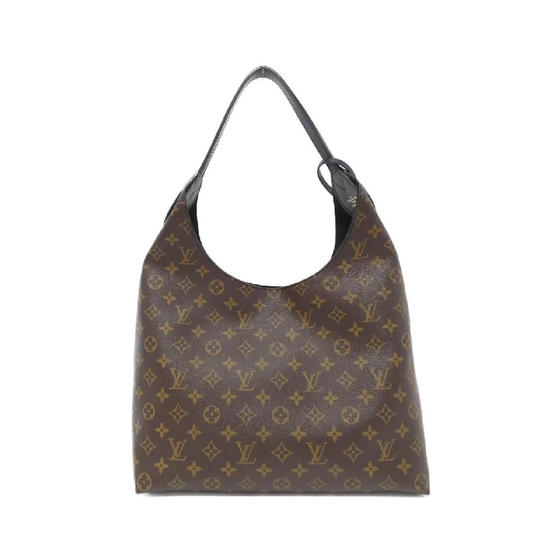 Ladies Louis Vuitton shoulder bags with a magnetic - closure flap for easeLouis Vuitton Flower Hobo Shoulder