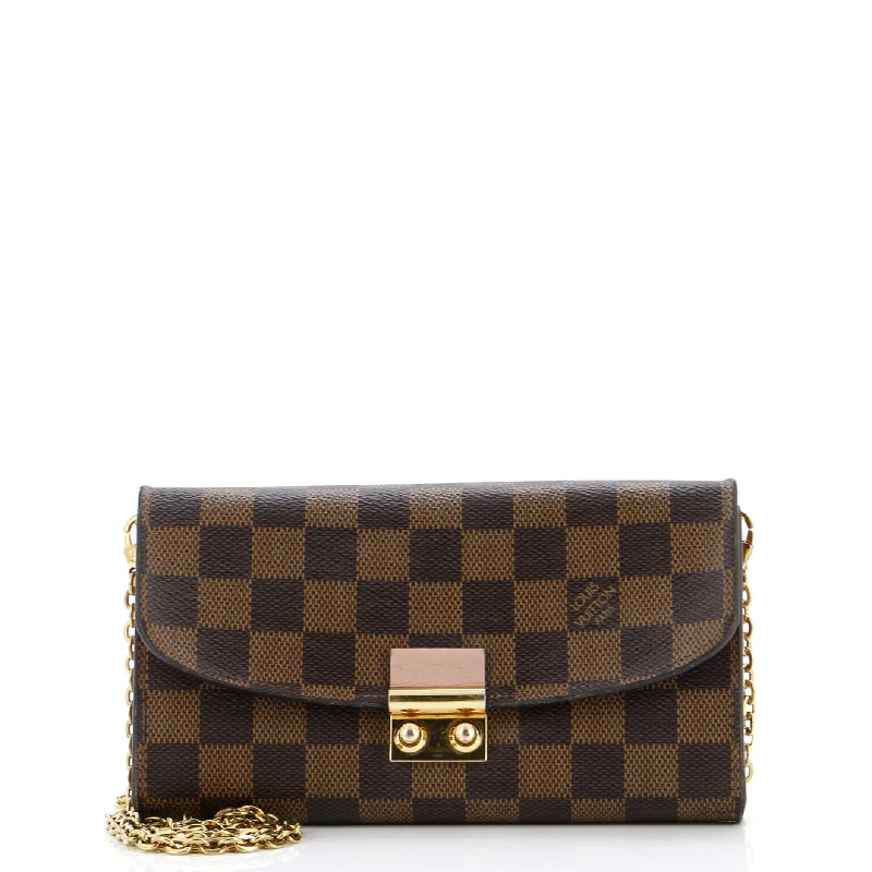 Croisette Chain Wallet Damier