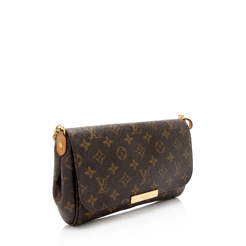 Louis Vuitton crossbody bags with adjustable shoulder straps for comfortLouis Vuitton Monogram Canvas Favorite MM Shoulder Bag (wp7pd9)