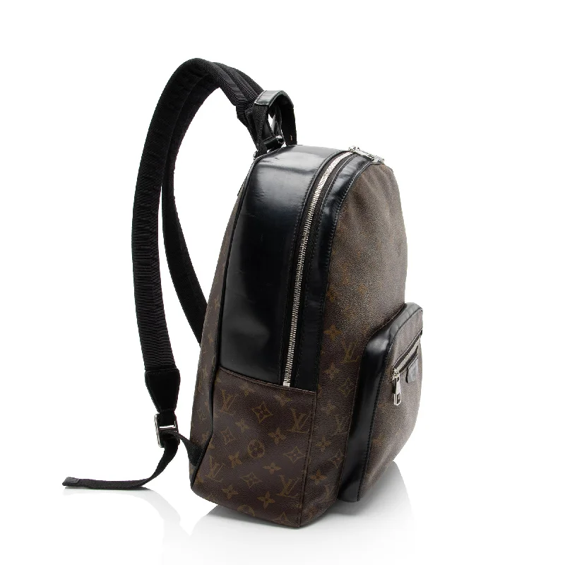 Louis Vuitton crossbody bags with adjustable shoulder straps for comfortLouis Vuitton Monogram Canvas Macassar Josh Backpack - FINAL SALE (Y0YYV1)