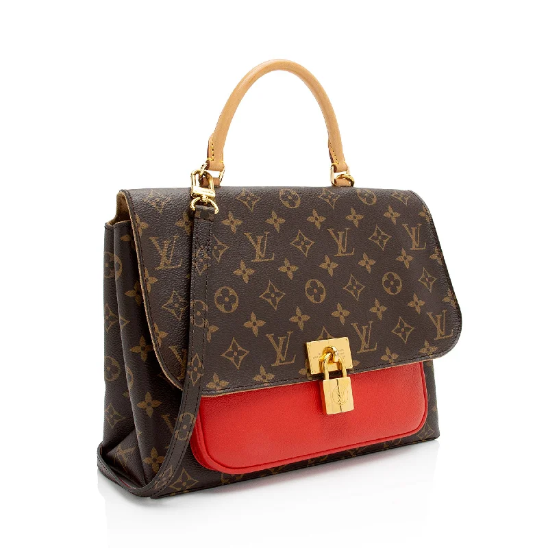 Louis Vuitton Alma bags with a monogram - embossed leather surfaceLouis Vuitton Monogram Canvas Marignan Messenger Bag (XfPyEI)