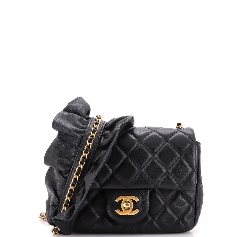 Romance Flap Bag Quilted Lambskin Mini