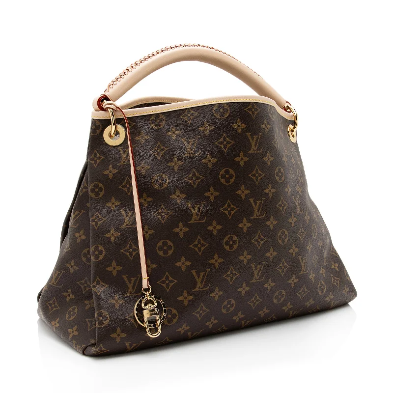 Louis Vuitton bags with a magnetic snap closure for easy accessLouis Vuitton Monogram Canvas Artsy MM Shoulder Bag (pQrBmv)