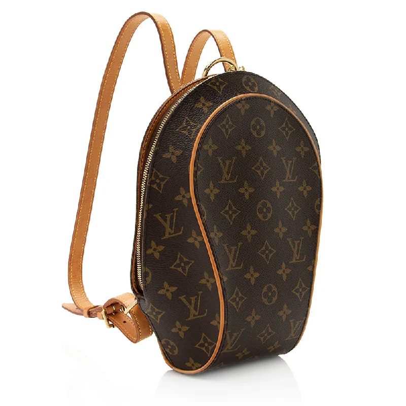 Louis Vuitton Alma bags with a leather - wrapped handle for a luxurious feelLouis Vuitton Monogram Canvas Ellipse Sac a Dos Backpack (21533)