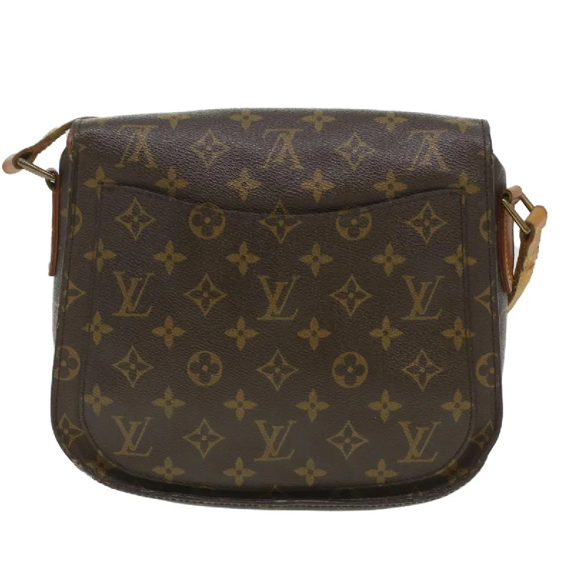 Louis Vuitton Alma bags featuring the signature top - handle designLOUIS VUITTON Monogram Saint Cloud GM Shoulder Bag M51242 LV Auth rd4280