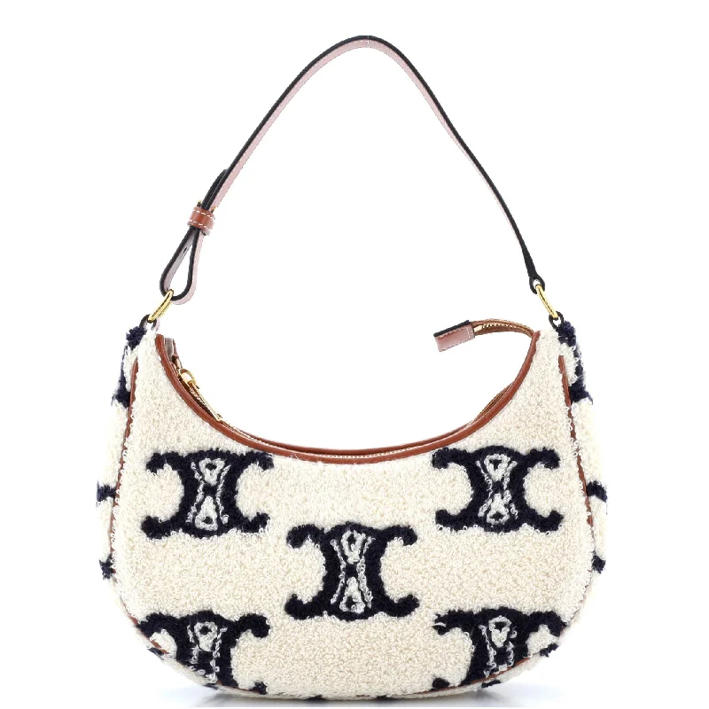 Ava Bag Triomphe Embroidered Boucle Textile