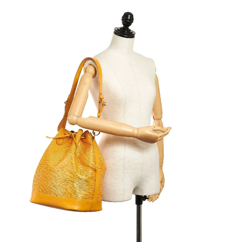 Louis Vuitton Speedy bags in monogram canvas for a classic lookLOUIS VUITTON Epi Noe Yellow