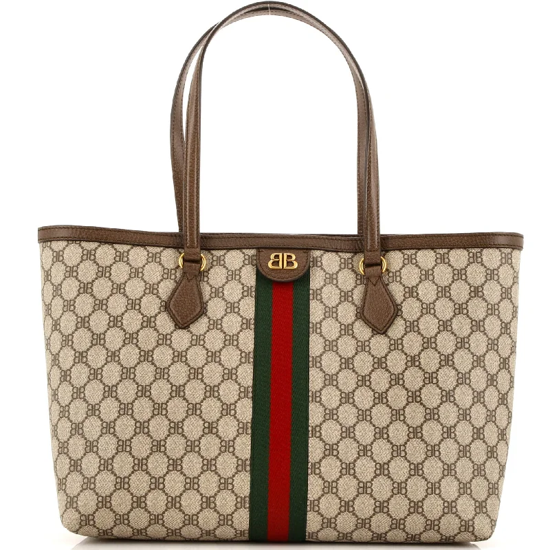 x Gucci The Hacker Project Tote BB Coated Canvas Medium