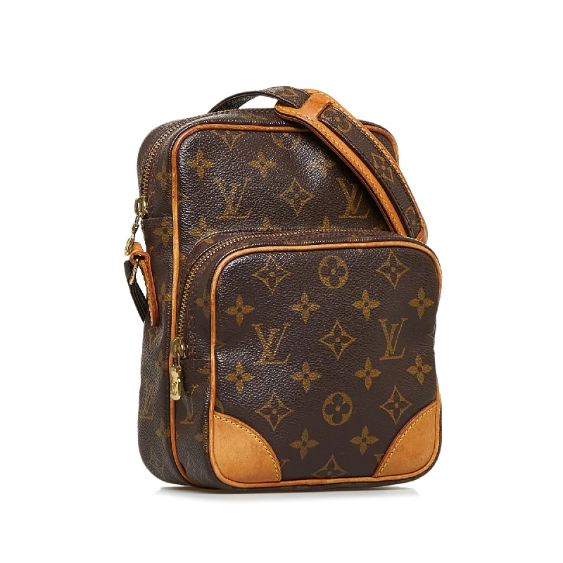 Louis Vuitton backpacks with a hidden back pocket for securityLOUIS VUITTON Monogram Amazone Crossbody Bag