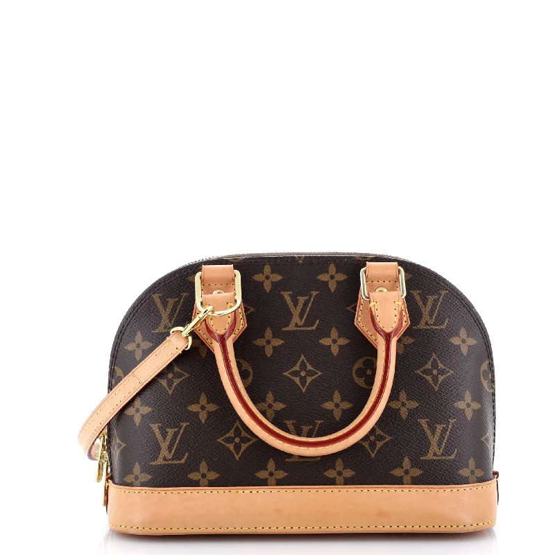 Alma Handbag Monogram Canvas BB