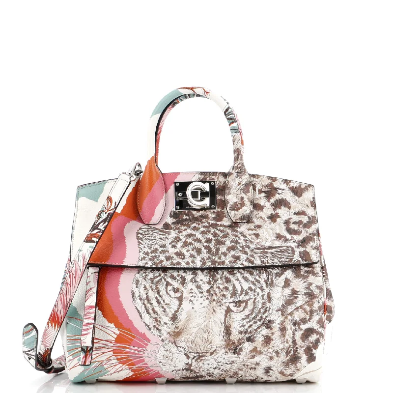 Studio Satchel Printed Leather Small