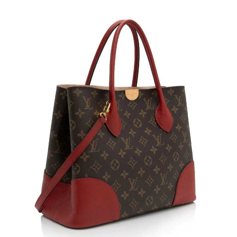 Louis Vuitton Alma bags with a leather - wrapped handle for a luxurious feelLouis Vuitton Monogram Canvas Flandrin Tote (l9NTa1)