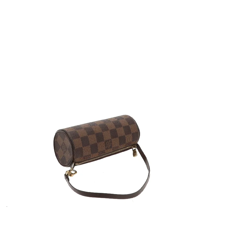 Louis Vuitton Twist bags with the iconic LV - turnlock closureLOUIS VUITTON Papillon Pochette in Brown Canvas