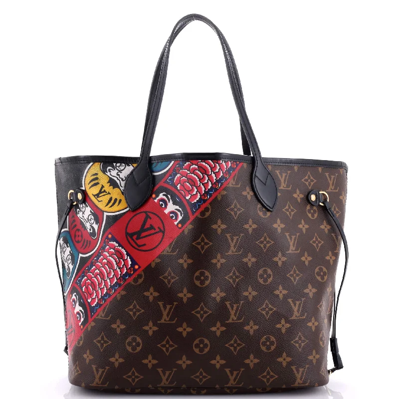 Neverfull NM Tote Limited Edition Kabuki Monogram Canvas MM