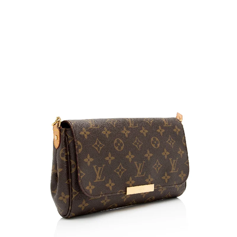 Louis Vuitton Speedy bags in monogram canvas for a classic lookLouis Vuitton Monogram Canvas Favorite MM Shoulder Bag (4VRVaU)