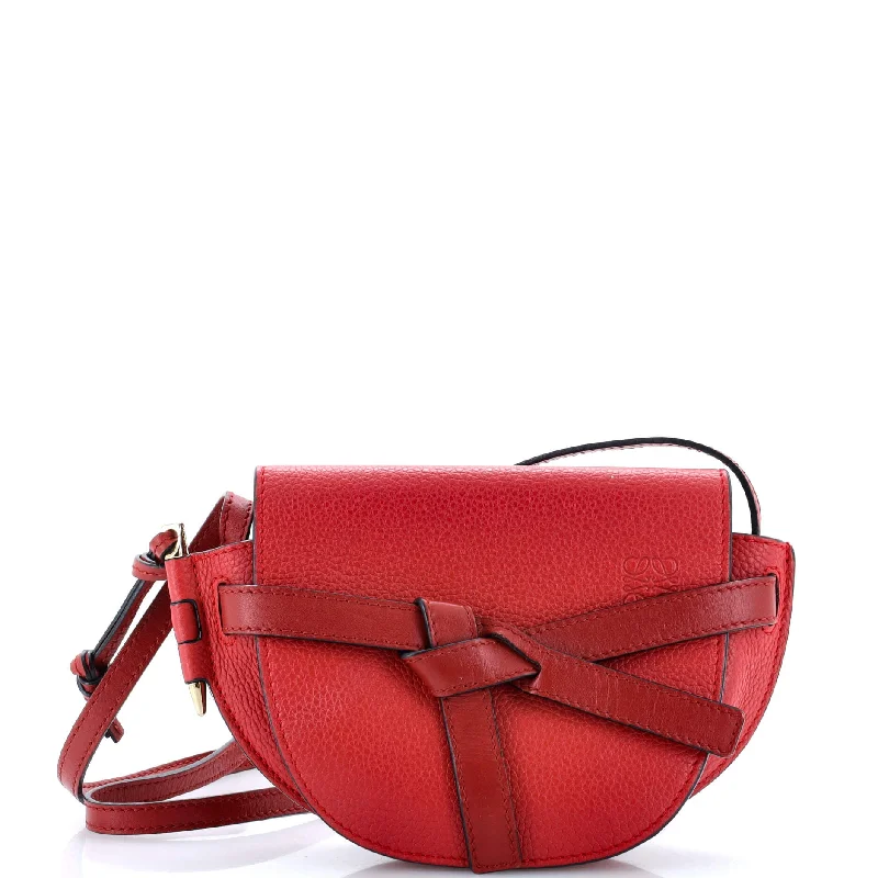 Gate Shoulder Bag Leather Mini