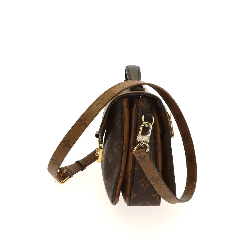 Louis Vuitton bags with a zippered interior pocket for better organizationLOUIS VUITTON Metis Crossbody Bag in Brown Canvas