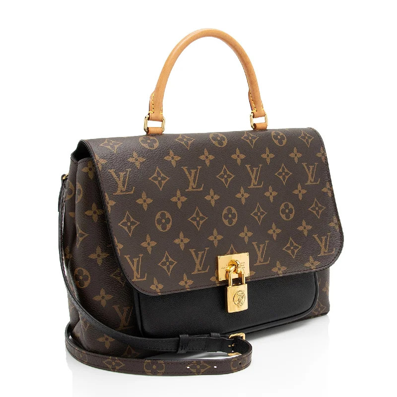 Louis Vuitton tote bags with a spacious interior and multiple pocketsLouis Vuitton Monogram Canvas Marignan Messenger (v5yw6f)