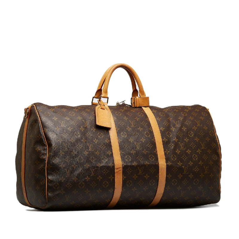 Ladies Louis Vuitton Capucines bags with gold - toned hardwareLOUIS VUITTON Monogram Keepall Bandouliere 60 Travel Bag