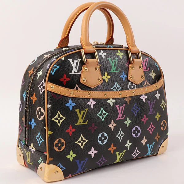 Louis Vuitton Alma bags with a detachable shoulder strap for versatilityLOUIS VUITTON 2005 Made Monogram Multicolor Trouville Noir