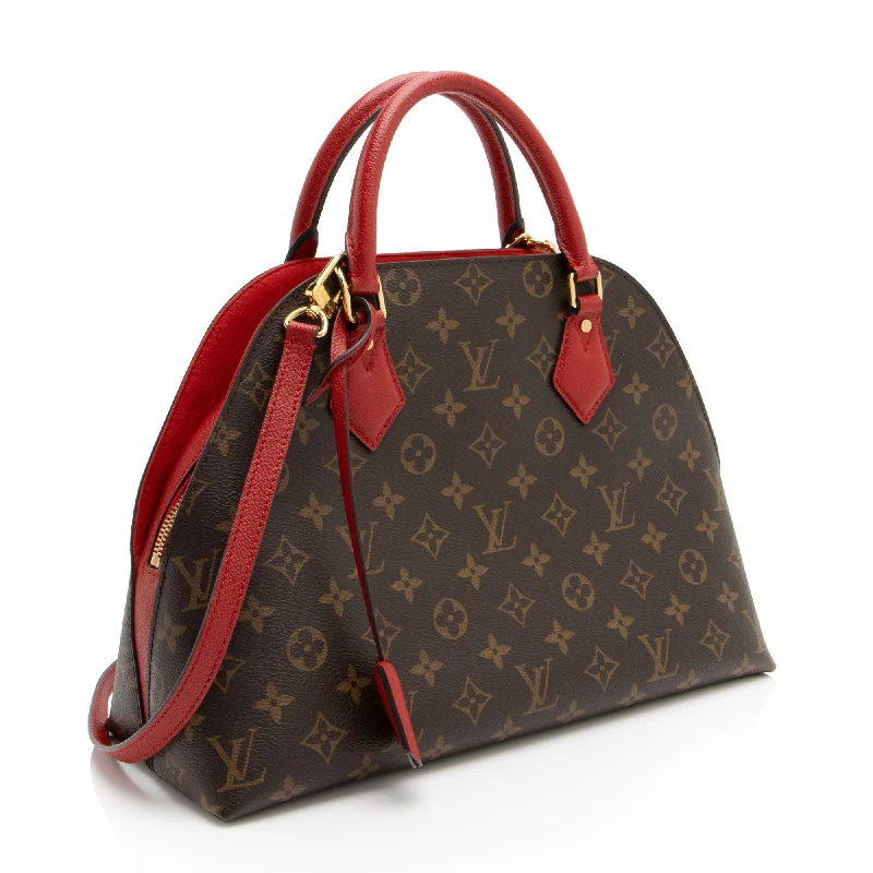 Louis Vuitton Alma bags featuring the signature top - handle designLouis Vuitton Monogram Canvas Alma BNB Satchel (zowrFn)