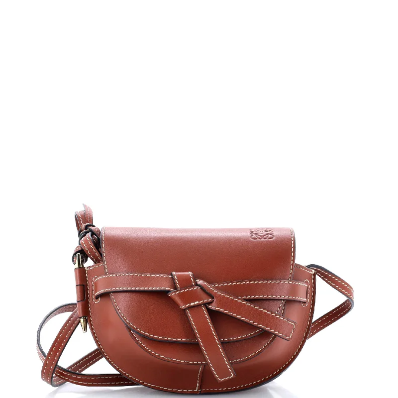 Gate Shoulder Bag Leather Mini