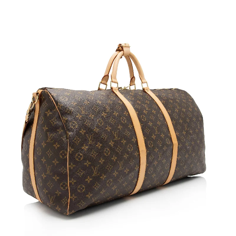 Louis Vuitton Alma bags with a detachable shoulder strap for versatilityLouis Vuitton Monogram Canvas Keepall Bandouliere 60 Duffle Bag (4fYsK1)