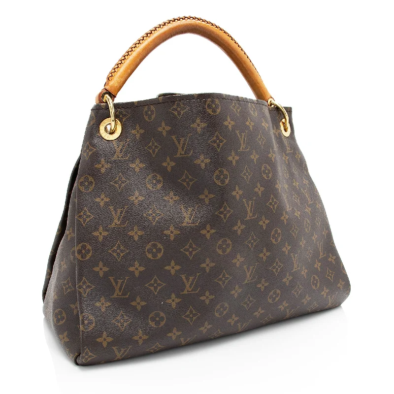 Small - sized Louis Vuitton Pochette Metis bags for a compact carryLouis Vuitton Monogram Canvas Artsy MM Shoulder Bag (AliutI)