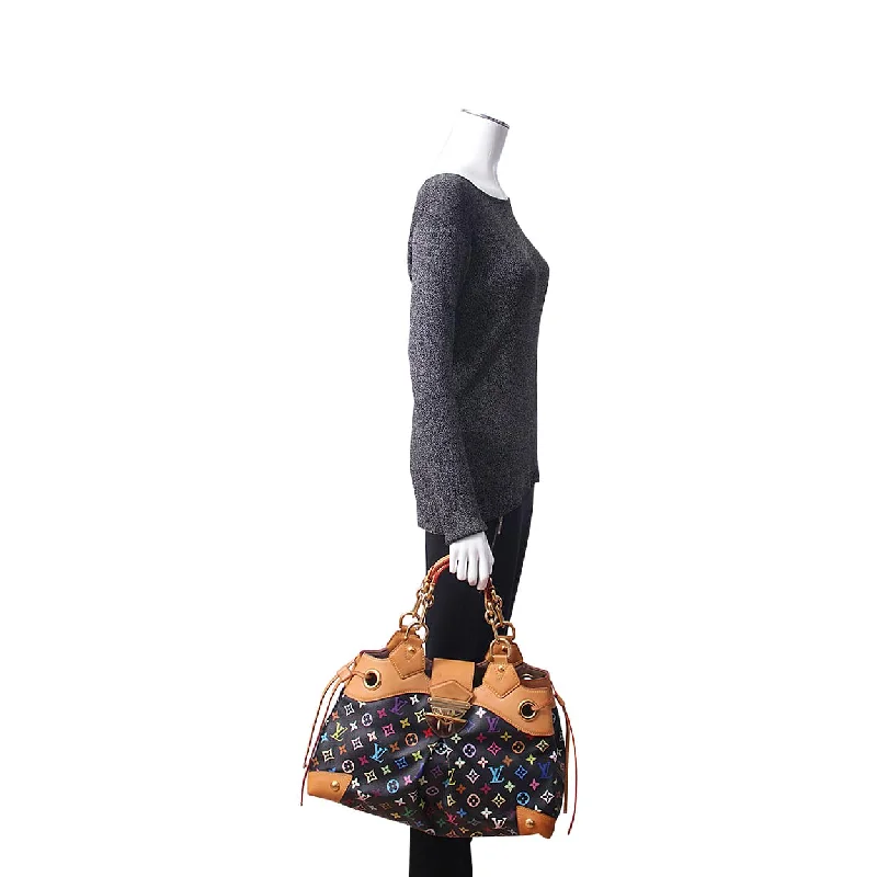 Louis Vuitton Twist bags with the iconic LV - turnlock closureLOUIS VUITTON Multicolor Ursula Black