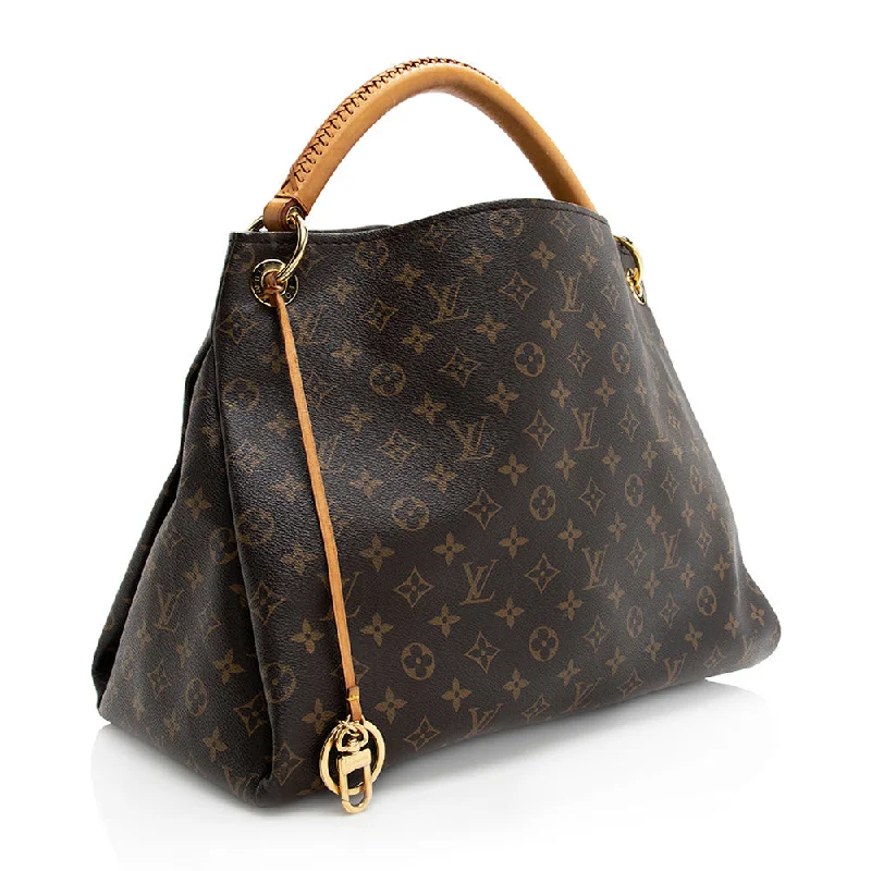 Louis Vuitton Speedy bags in monogram canvas for a classic lookLouis Vuitton Monogram Canvas Artsy MM Shoulder Bag (19631)