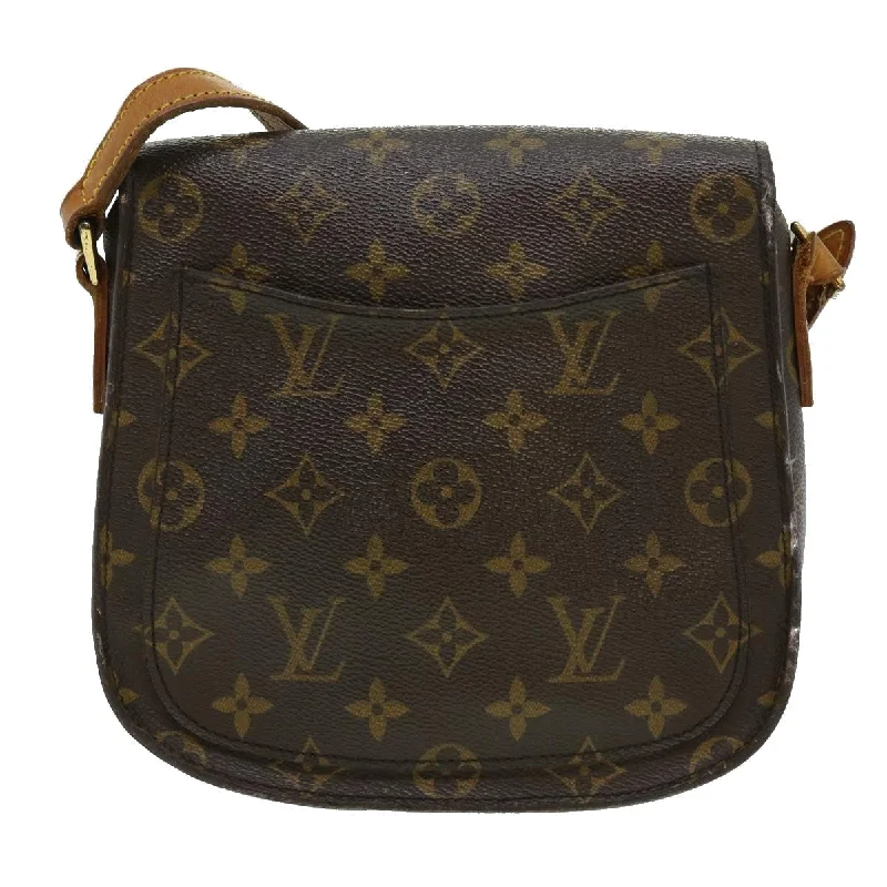 Louis Vuitton Alma bags featuring the signature top - handle designLOUIS VUITTON Monogram Saint Cloud MM Shoulder Bag M51243 LV Auth am2789g