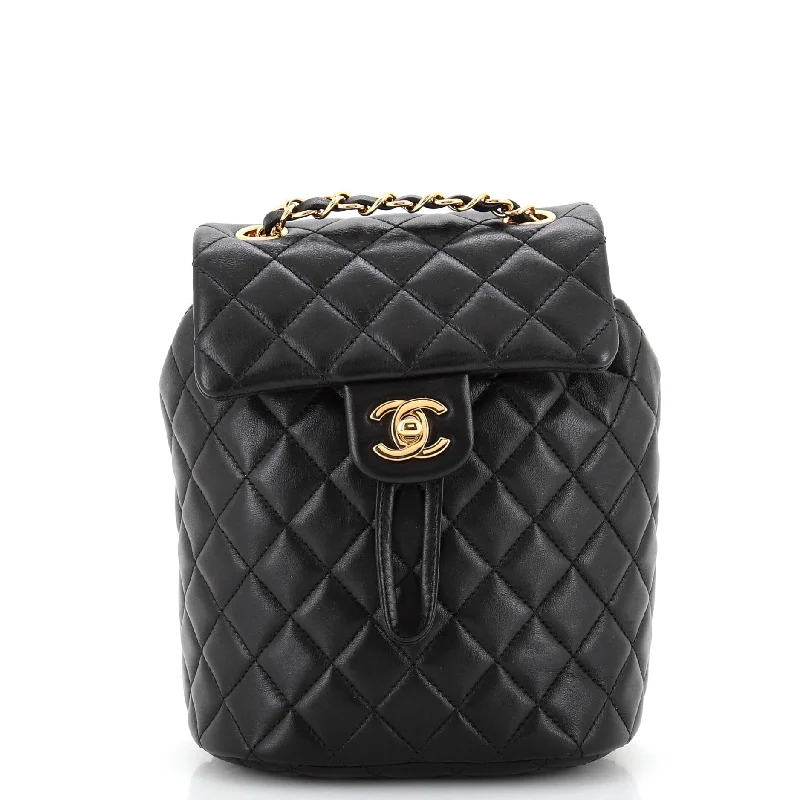 Urban Spirit Backpack Quilted Lambskin Mini