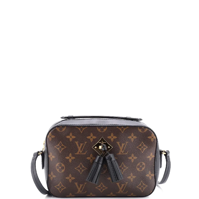 Saintonge Handbag Monogram Canvas with Leather