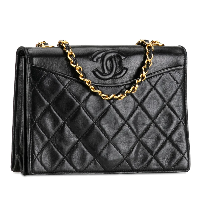 Chanel All - Match Handbag for Versatile StylingCHANEL CC Quilted Lambskin Crossbody Crossbody Bag