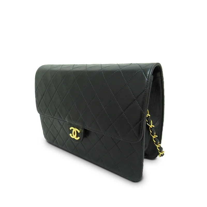 Chanel Colorful Handbag for Spring OutfitsCHANEL CC Quilted Lambskin Single Flap Crossbody Bag