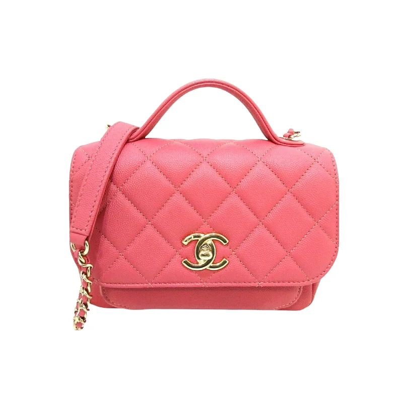 Chanel Handbag with Adjustable Strap for ComfortBusiness Affinity Small Flap Pink GHW