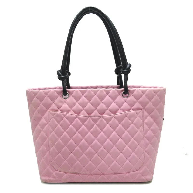 Chanel Quilted Leather Shoulder Bag for FashionistasCHANEL Cambon Tote