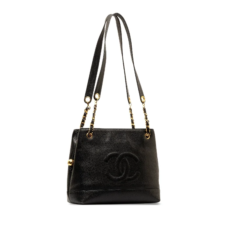 Chanel All - Match Handbag for Versatile StylingCHANEL CC Caviar Tote Tote Bag