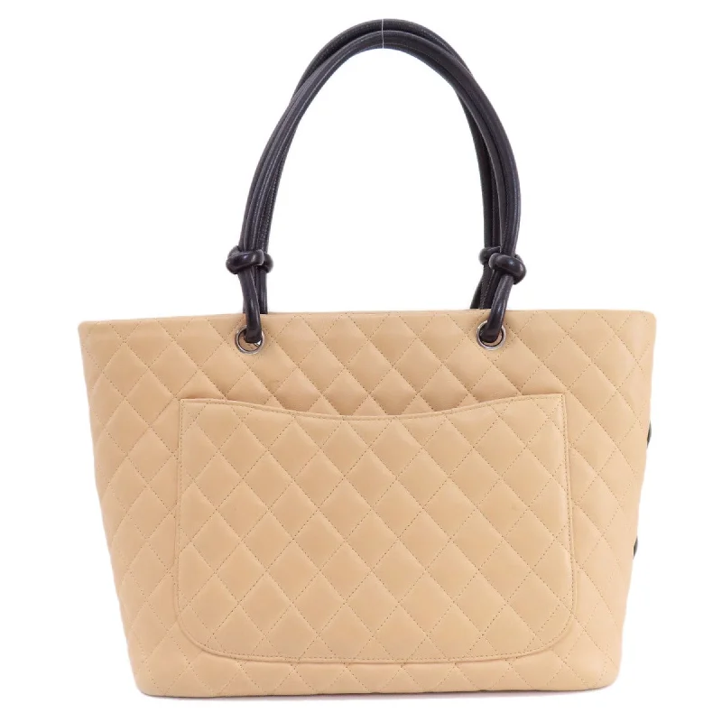 Chanel All - Match Handbag for Versatile StylingCHANEL Cambon line Tote